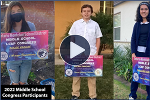 2022 Middle School Congress Video - Click Here to View. 2022 Middle School Congress Participants 